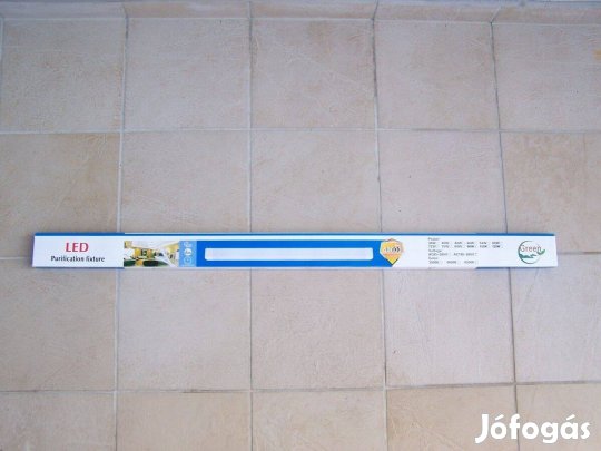 Új!!! LED hidegfényű mennyezeti lámpa fénycső armatúra 96 W 120 cm-es