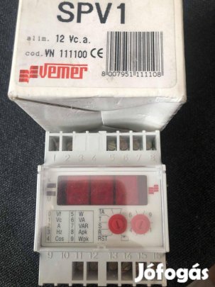 Új!!! Vermer SPV1 Supervisor Fázisfigyelő 3 fázisú!