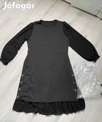 Új , gyönyörű fekete ruha 2xl és 3xl