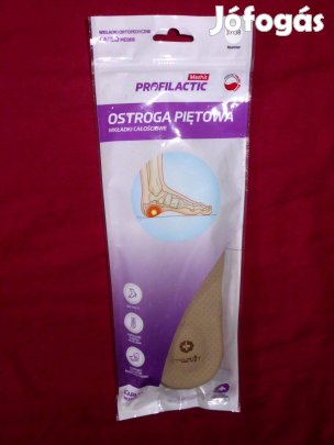 Új, bontatlan 37 - 38 méretű orvosi talpbetét lúdtalp sarkantyú esetén