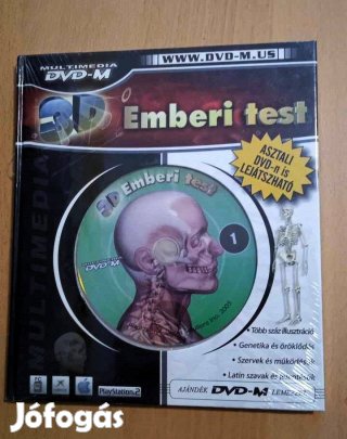 Új, bontatlan 3D Emberi test + ajándék DVD-M