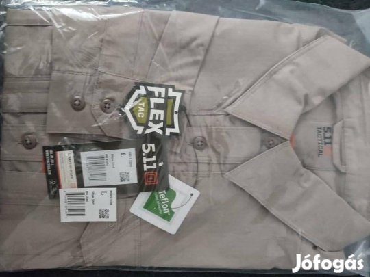 Új, bontatlan 5.11 taktikai ing, L-es, stryke shirt