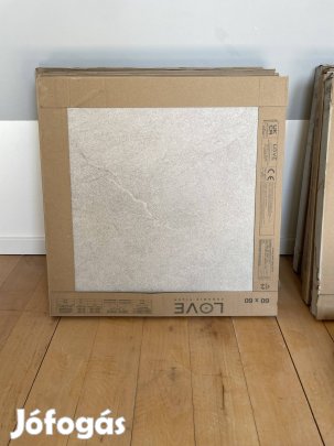 Új, bontatlan 60x60 cm járólap áron alul eladó!