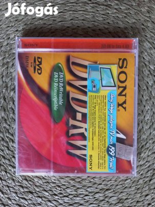 Új, bontatlan DVD-RW lemezek (Verbatim 5db + Sony 1db)
