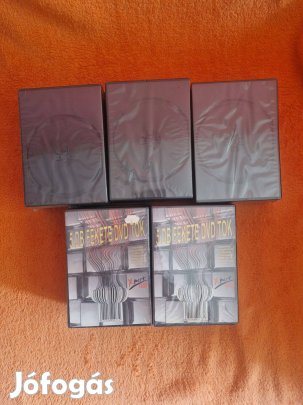 Új, bontatlan DVD tokok 25db