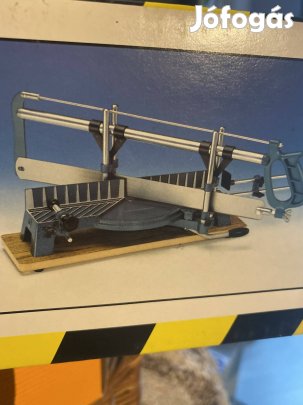 Új, bontatlan Gérvágó fűrész 550 mm határolóval és satuval