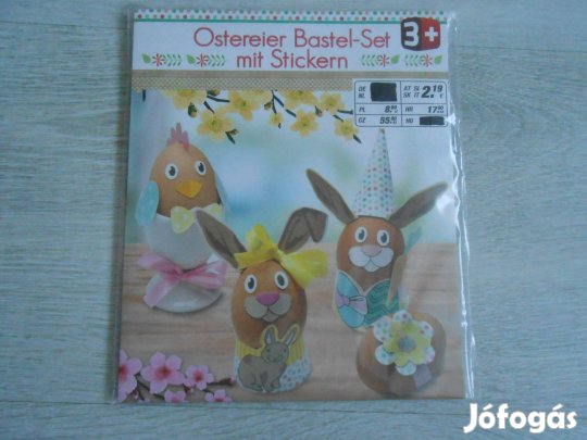 Új, bontatlan Húsvéti tojás díszítő kreatív csomag