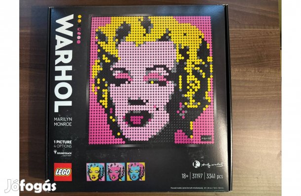 Új, bontatlan LEGO Art 31197 Andy Warhol Marilyn Monroe