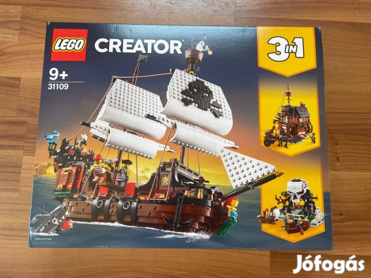 Új, bontatlan LEGO Creator 31109 Kalózhajó