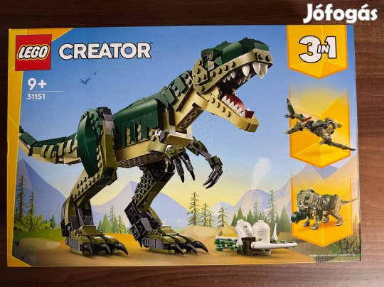 Új, bontatlan LEGO Creator 31151 T-Rex