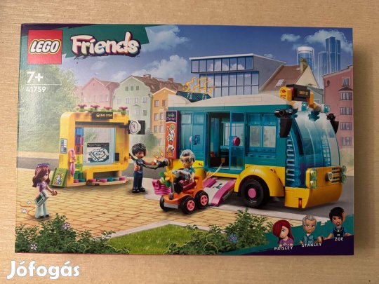 Új, bontatlan LEGO Friends 41759 Heartlake City autóbusz