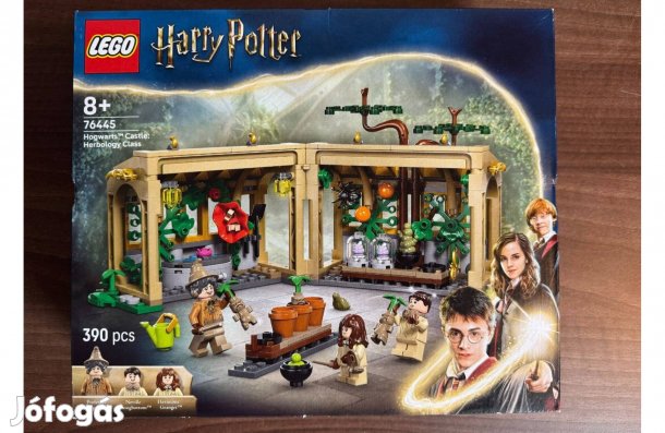 Új, bontatlan LEGO Harry Potter 76445 Roxfort kastély Gyógynövénytanór