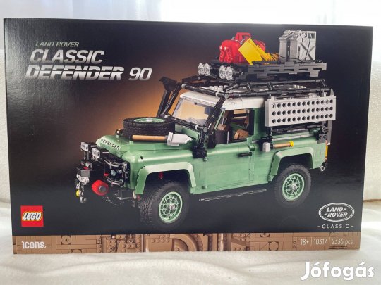Új, bontatlan LEGO Icons 10317 Land Rover Classic Defender 90