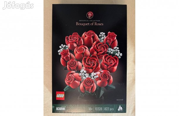 Új, bontatlan LEGO Icons 10328 Rózsacsokor