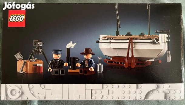 Új, bontatlan LEGO Icons - Shackleton mentőcsónakja (40729)