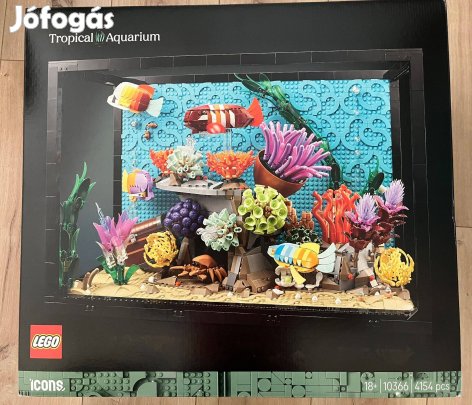 Új, bontatlan LEGO Icons - Trópusi akvárium (10366) eladó