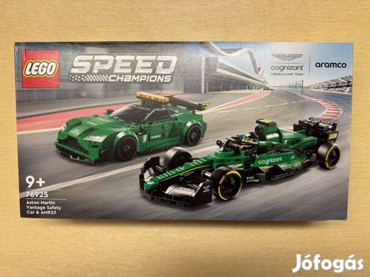 Új, bontatlan LEGO Speed Champions 76925 Aston Martin bizt. au. és AMR