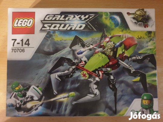 Új, bontatlan Lego 70706 - Galaxy Squad - Óriáskráter (2013)