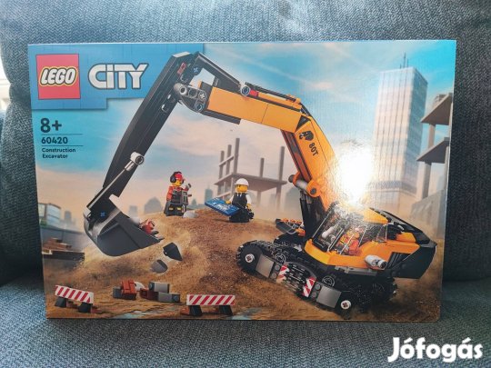 Új, bontatlan Lego City - Sárga markológép - 60420