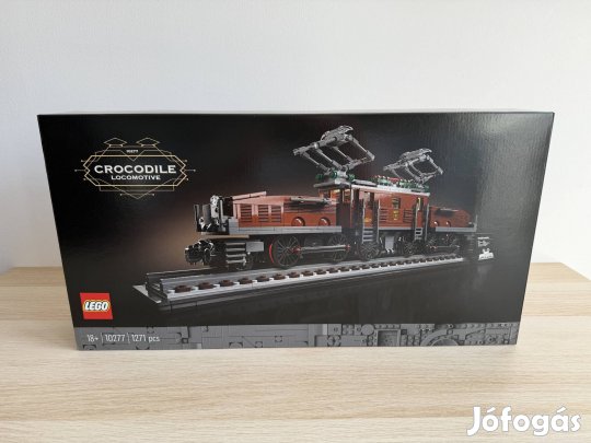 Új, bontatlan Lego Creator Expert 10277 - Krokodil lokomotív