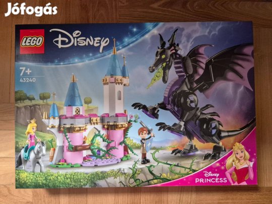 Új, bontatlan Lego Disney 43240 Demóna sárkány formájában