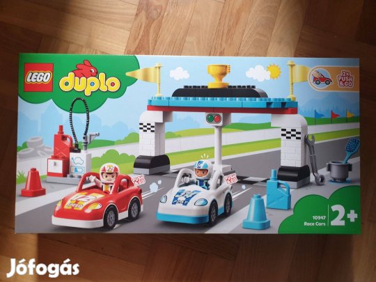 Új, bontatlan Lego Duplo 10947 Versenyautók