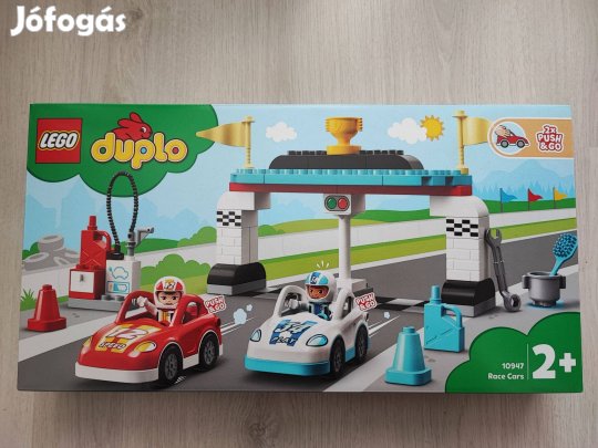 Új, bontatlan Lego Duplo - Versenyautók - 10947