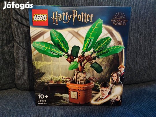 Új, bontatlan Lego Harry Potter - Mandragóra - 76433