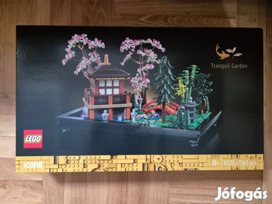 Új, bontatlan Lego Icons 10315 Japánkert
