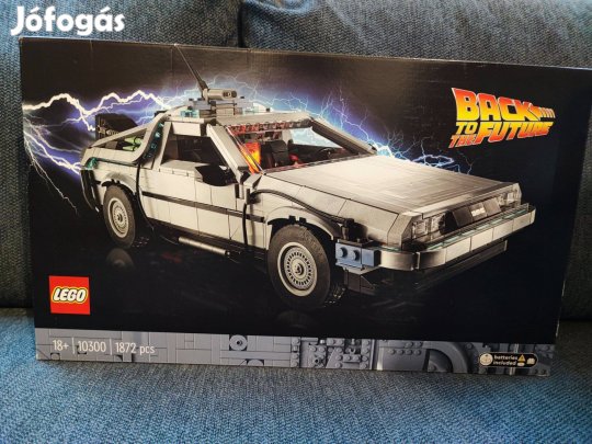 Új, bontatlan Lego Icons - Vissza a jövőbe időgép - 10300