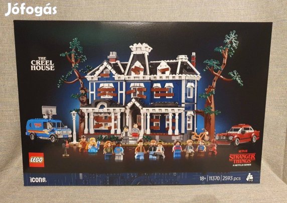 Új, bontatlan Lego Stranger Things 11370 A Creel-ház