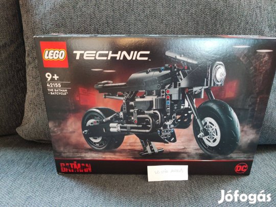 Új, bontatlan Lego Technic - Batman - Batcycle - 42155