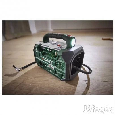 Új, bontatlan Parkside akkus kompresszor 3 év garancia ,