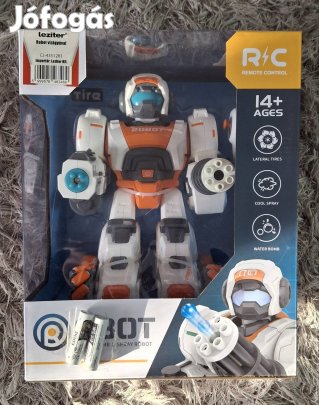 Új, bontatlan. Nagy méretű távirányítós robot eladó!