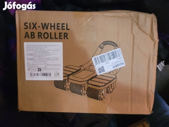 Új, bontatlan haskerék (6 kerekű ab roller) eladó