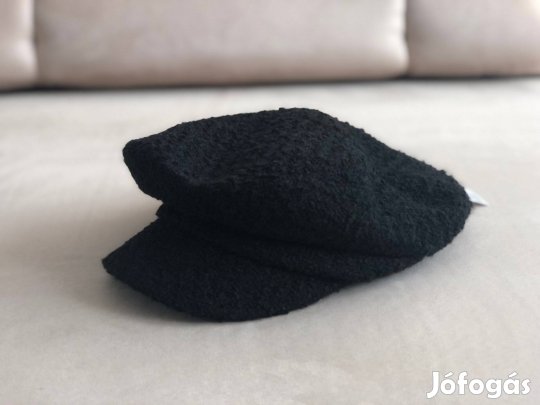 Új, címkés H&M bakerboy gyapjú keverék sapka (M-L)