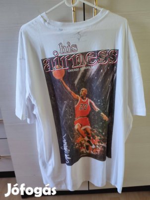 Új, címkés Jordan "Black Cat" póló XL-es