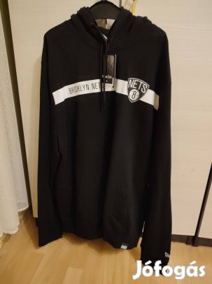 Új, címkés New Era Brooklyn Nets NBA pulóver XXL-es