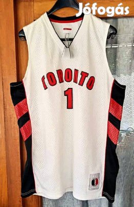 Új, címkés vintázs Exco Athletic kiváló minőségű kosaras póló