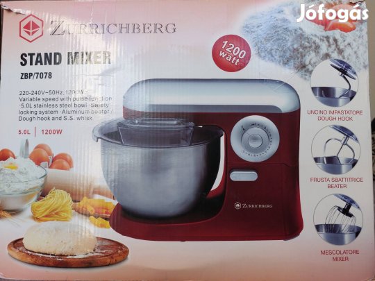 Új, dagasztós robotgép 