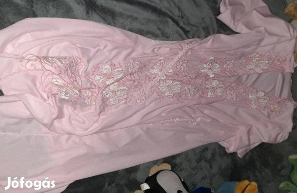 Új, divatos 48-50 es selyem hálóing+ köntös/3XL