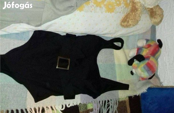 Új, divatos elegáns 36-os h&m egyrészes fürdőruha/ S