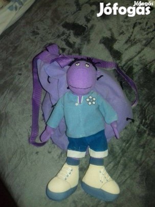 Új, divatos fiú 33x33cm focista figurás hátizsák /3-6év/
