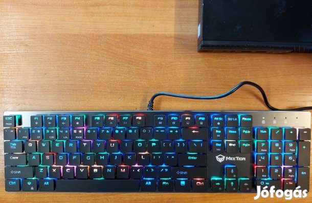 Új, dobozos vékony mechanikus minőségi gamer billentyűzet (UK) leárazá