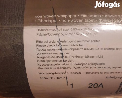 Új, egyszínű szürke tapéta