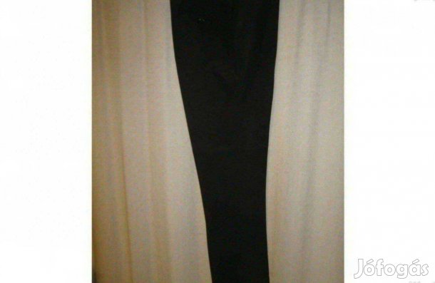 Új, elegáns, fekete férfi nadrág, méretek: XS,S,M,L,XL