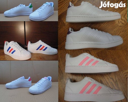 Új, eredeti Adidas 37 1/3-os 37-es női sneaker cipő sportcipő edzőcipő