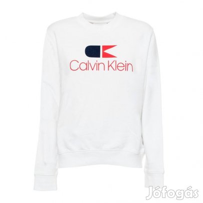 Új, eredeti Calvin Klein Jeans női fehér pulóver S