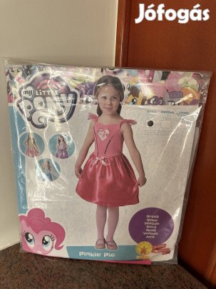Új, eredeti My little pony Pinkie Pie jelmez Én kicsi pónim kislánynak