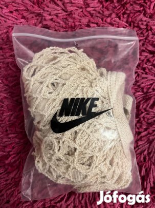 Új, eredeti Nike bézs színű hálós szatyor, táska!
